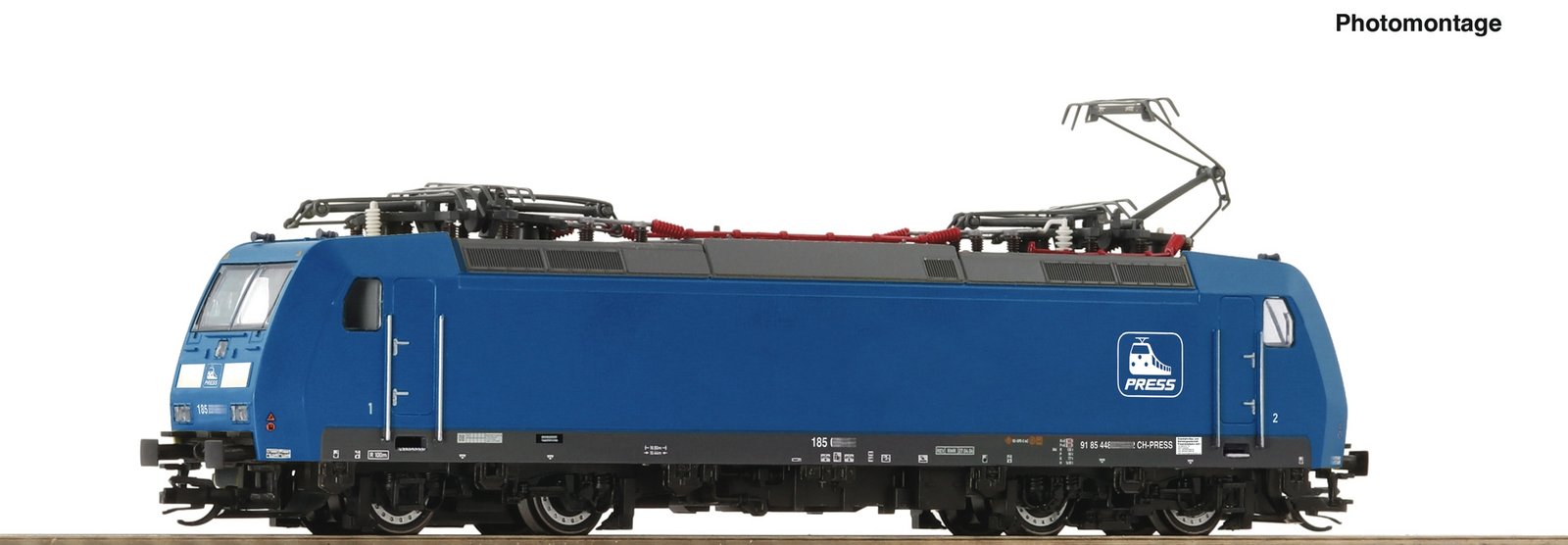Electric locomotive 185 061-5, PRESS, TT, Roco 7590001