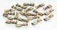 Marklin Flat Spade Connectors - 1/8′ 32mm -- For C-Track pkg(20), HO, Marklin, Inc 74995