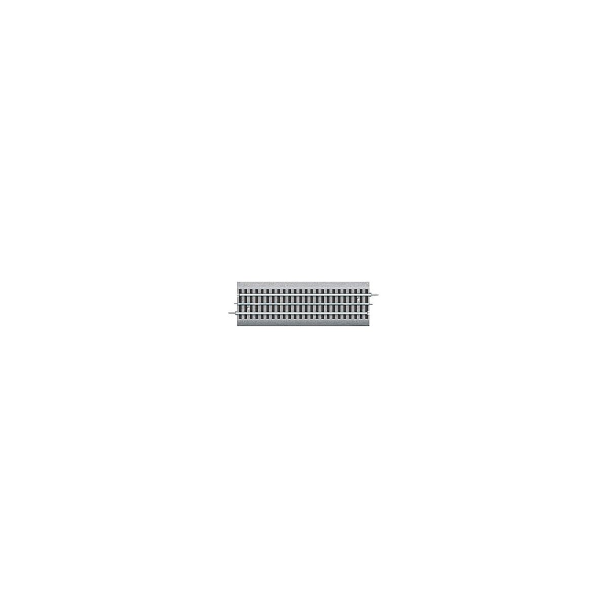 FasTrack(TM) Track w/Roadbed - 3-Rail -- Accessory Activator Extender Track - Straight 10′ 24.5cm, O, Lionel 612027