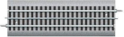 FasTrack(TM) Track w/Roadbed - 3-Rail -- Accessory Activator Extender Track - Straight 10′ 24.5cm, O, Lionel 612027