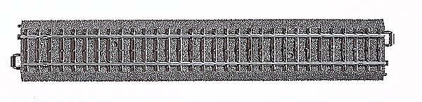 C Track -- Straight - 9-5/16′ 23.7cm, HO, Marklin, Inc 24236