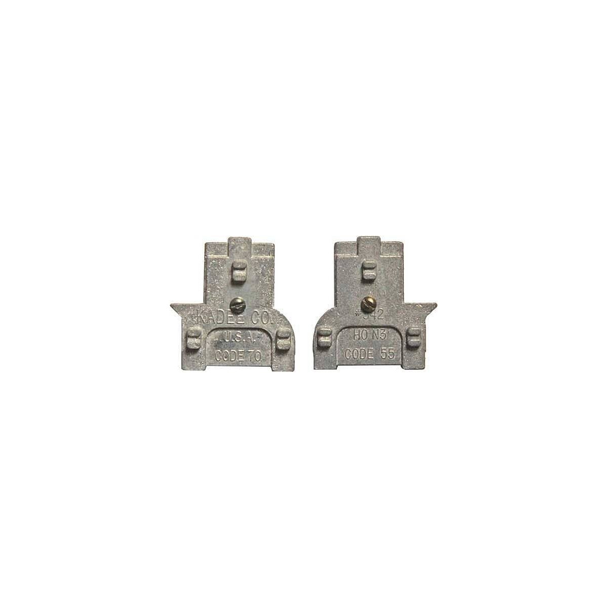 Three-Point Track Gauge -- For Code 55, 66 & 70 Rail, HOn3, Kadee Quality Products 342