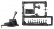 Operating Ground Throw -- Sprung .190′ Travel-Includes Targets, HO, Caboose Industries 210