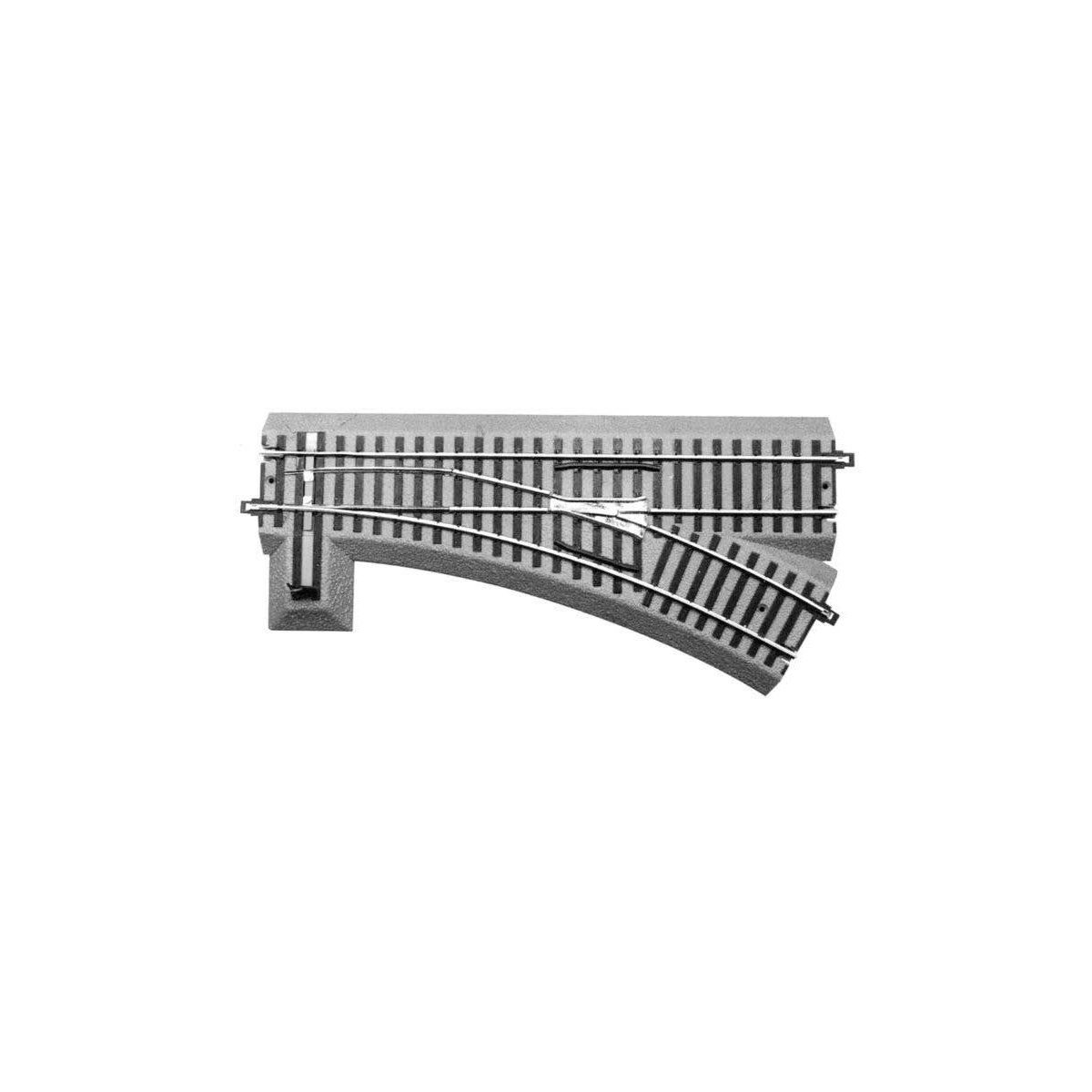 Manual R20 Turnout - FasTrack(R) -- Right, S, Lionel 649869