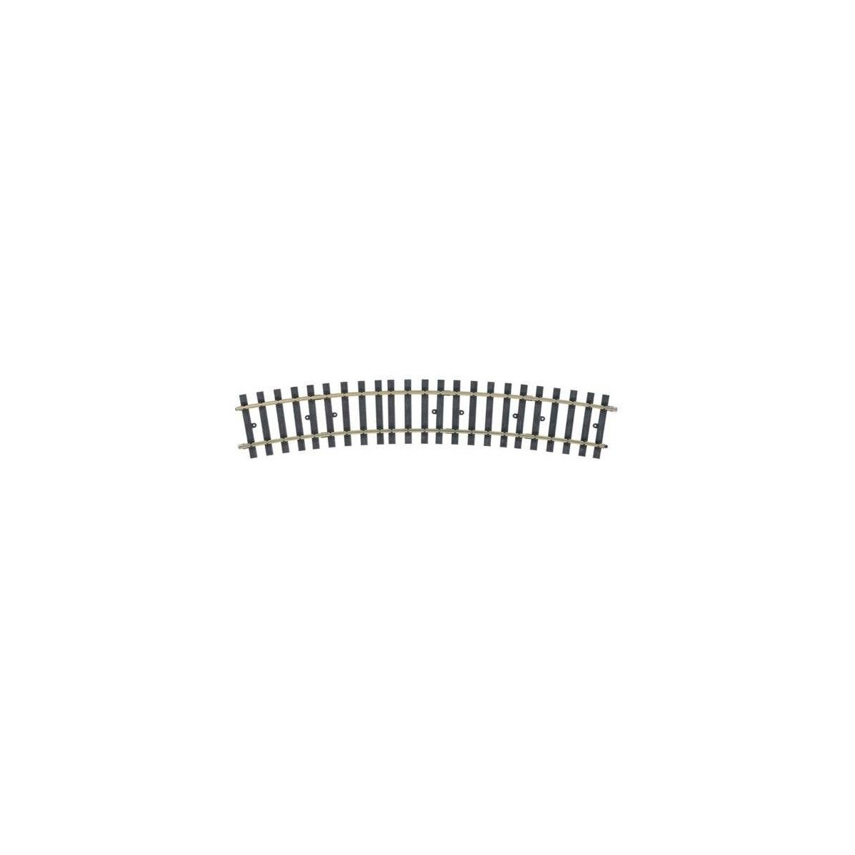 Curved Track -- 22.5 Degrees 1,176mm 46-5/16′ Radius, I, Marklin, Inc 59072