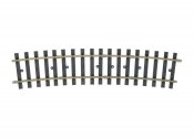 Curved Track -- 15 Degrees 1,394mm 54-7/8′ Radius, I, Marklin, Inc 59075