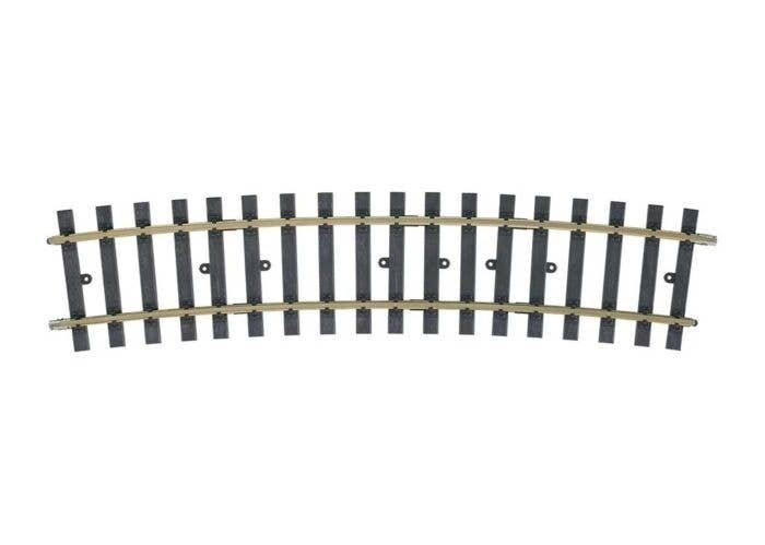 Curved Track -- 15 Degrees 1,394mm 54-7/8′ Radius, I, Marklin, Inc 59075