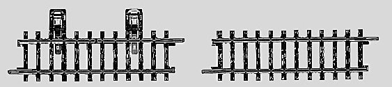 K-Track Contact Track Set, HO, Marklin, Inc 2295