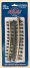21st Century Track System(TM) Nickel Silver Rail w/Brown Ties - 3-Rail -- O-45 Quarter Curved Section, O, Atlas O 6046
