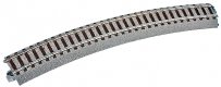 C-Track - Curved - 30 Degrees -- Radius: 17-1/4′ 437.5mm, HO, Trix 62230