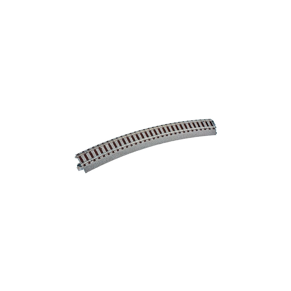 C-Track - Curved - 30 Degrees -- Radius: 17-1/4′ 437.5mm, HO, Trix 62230