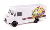 Morgan Olson(R) Route Star Van -- Bel Aire Flowers, HO, Walthers SceneMaster 12115