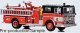 Ward LaFrance Fire Engine - Assembled -- Chicago Fire Department (red, black), HO, Iconic Replicas 870648