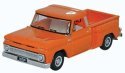 1965 Chevrolet Stepside Pickup - Assembled -- Orange, HO, Oxford Diecast 87CP65002