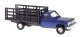 Chevrolet Pick-Up with Stakebed Body -- Blue, HO, Trident Miniatures 901532