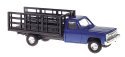 Chevrolet Pick-Up with Stakebed Body -- Blue, HO, Trident Miniatures 901532