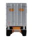 Flexi-Van 40′ Trailer 2-Pack - Assembled -- Pittsburgh & Lake Erie (yellow NYC logo, Flexi-V, HO, Walthers SceneMaster 2611