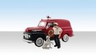 AutoScenes(R) - Assembled -- Sparky & the Chief, HO, Woodland Scenics 5559