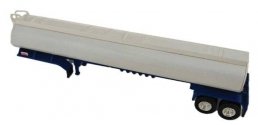 Heil Gasoline Tank Trailer- Assembled -- Blue, HO, HO Logistics Replicas 306