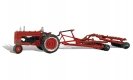 AutoScenes(R) - Assembled -- Farm Tractor & Disc, HO, Woodland Scenics 5564