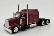 Kenworth W900 Sleeper Cab Tractor Only - Assembled -- Maroon, HO, HO Logistics Replicas W90001