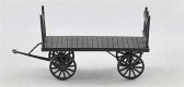 Wood Baggage Wagon - Kit -- pkg(10), HO, Tichy Train Group 8318