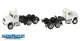 International(R) 4900 Dual-Axle Semi Tractor Only - Assembled -- White, HO, Walthers SceneMaster 11180