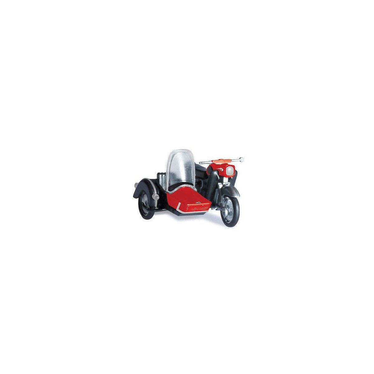 MZ 250 Motorcycle w/Side Car - Assembled -- Various Standard Colors, HO, Herpa Models 53433