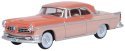 1955 Chrysler New Yorker Deluxe St. Regis - Assembled -- Desert Sand, Canyon Tan, HO, Oxford Diecast 87CNY55002