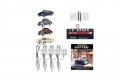 Cruising Vehicles - Just Plug Value Pack -- 1 Each: City Classic, Station Wagon, Cool Convertibl, HO, Woodland Scenics 5907