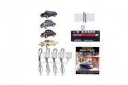 Cruising Vehicles - Just Plug Value Pack -- 1 Each: City Classic, Station Wagon, Cool Convertibl, HO, Woodland Scenics 5907
