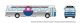 Mid-1960s - 1980s Suburban New Look Bus - Lighted - Assembled -- Metropolitan Provincial Mont, HO, Rapido Trains Inc 753121
