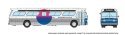 Mid-1960s - 1980s Suburban New Look Bus - Lighted - Assembled -- Metropolitan Provincial Mont, HO, Rapido Trains Inc 753121