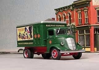 1937 Studebaker REA Delivery Truck - Resin Kit -- With REA Decals (undecorated), O, Sylvan Scale Models 367