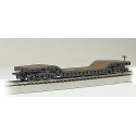 Silver Series(R) Depressed-Center Flatcar - Ready to Run -- Empty - No Load, N, Bachmann Industries 71399