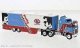 Kenworth K100 Aerodyne Sleeper-Cab Semi Tractor w/Racing Trailer - Assembled -- Richard Pett, HO, Brekina Automodelle 85736