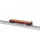 40′ Flatcar - Ready to Run -- Southern Pacific 2054 (Boxcar Red), HO, Lionel 2354200