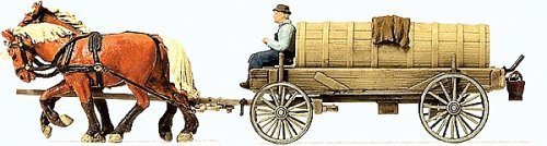 Farm Equipment -- Liquid Fertilizer Wagon, HO, Preiser Kg 30414