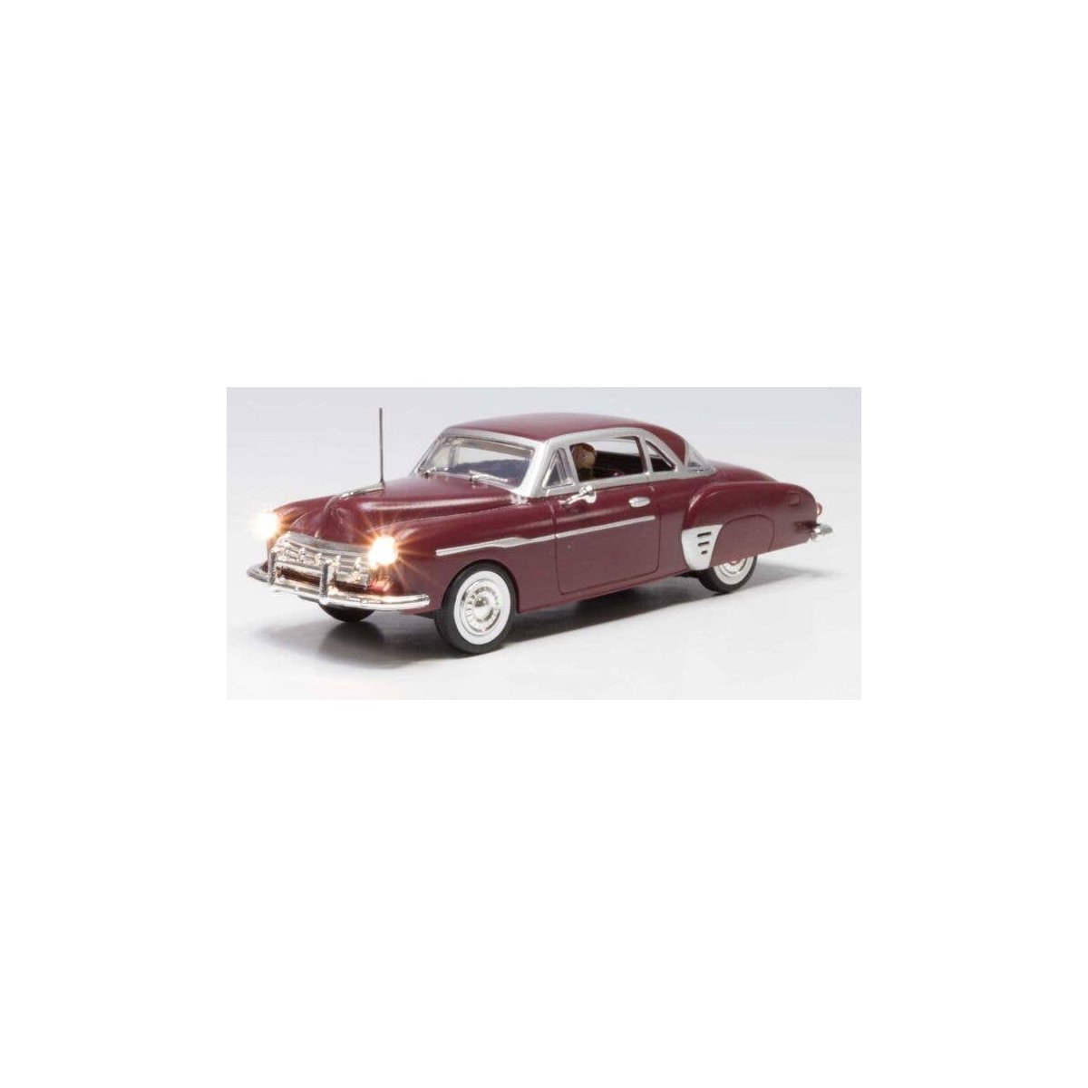 Downtown Drive - Just Plug(R) Lighted Vehicle -- Maroon, O, Woodland Scenics 5981