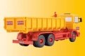 Bolling Skip Loader Truck - Kit -- Yellow, Red, HO, Kibri 14121
