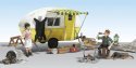 AutoScenes(R) - Assembled -- Ma & Pa′s Trailer Haven, HO, Woodland Scenics 5542