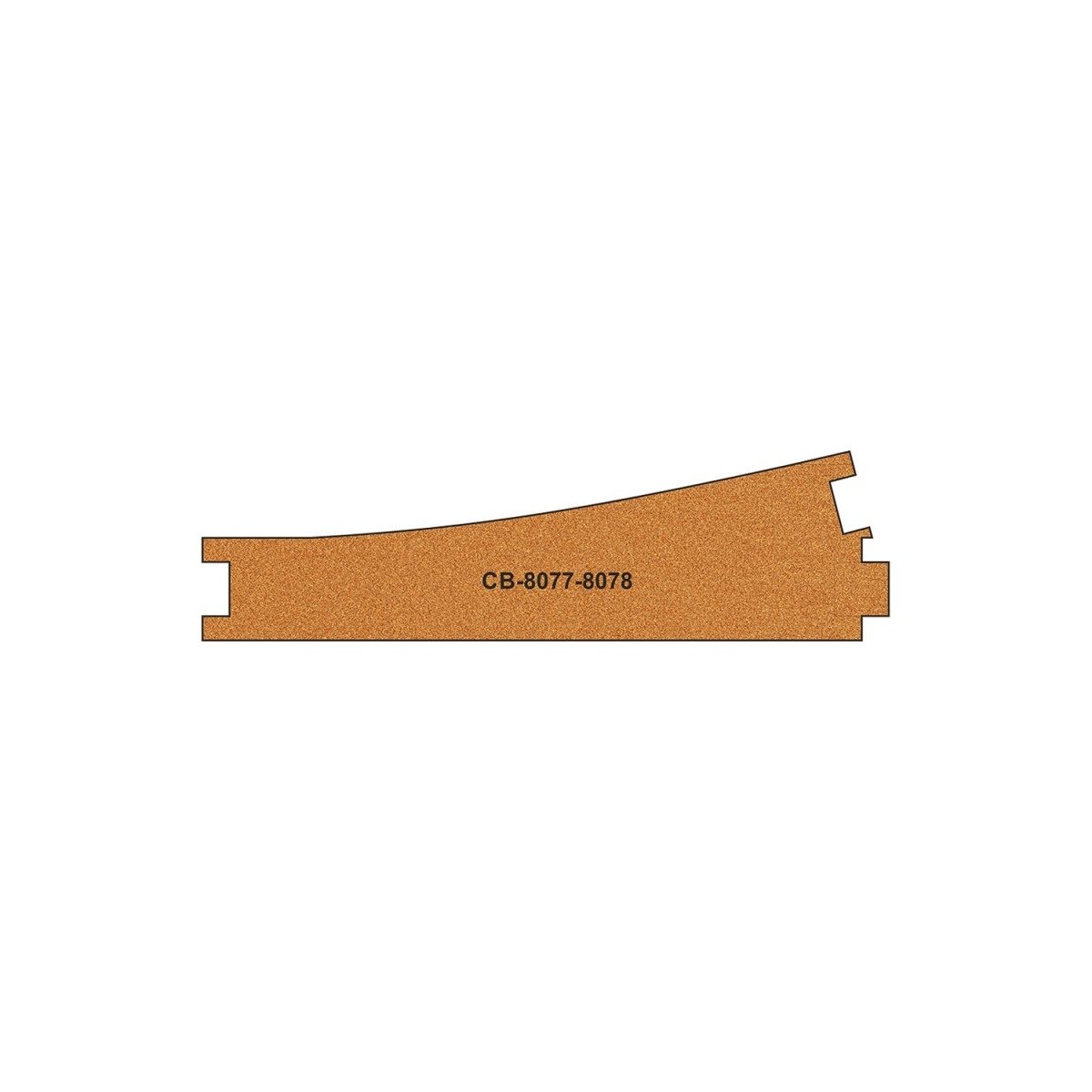 Pre-Cut Cork Bed - 10 pcs - Proses CB-8077-8