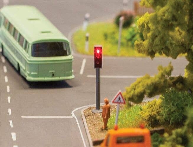 Car System -- LED Traffic Signals Only pkg(2), HO, Faller Gmbh 161841