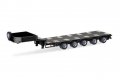 Goldhofer Drop Deck 5-Axle Trailer - Assembled -- Various Standard Colors, HO, Herpa Models 76388