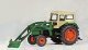 Farm Machinery Deutz Tractor D6206 Kit -- With Enclosed Cab, Snow Plow, HO, Preiser Kg 17924