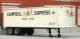 34′ Fruehauf Duravan Dry Van Trailer - Resin Kit -- Unpainted Resin Castings with Campbell E, HO, Sylvan Scale Models T0051