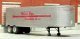 1951-1955 Fruehauf 34′ Stainless Steel West Coast Dry Van Trailer - Resin Kit -- Unpainted w, HO, Sylvan Scale Models T0232