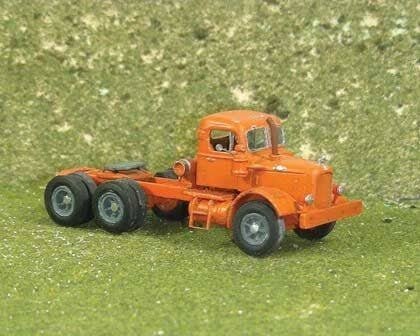 1950-1956 Mack LM Tandem-Axle Off-Road/Highway Tractor - Resin Kit -- Unpainted, HO, Sylvan Scale Models V349