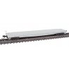 53`6` Steel Flatcar - Ready to Run - Master(R) -- Undecorated, N, Atlas Model Railroad Co. 50005154