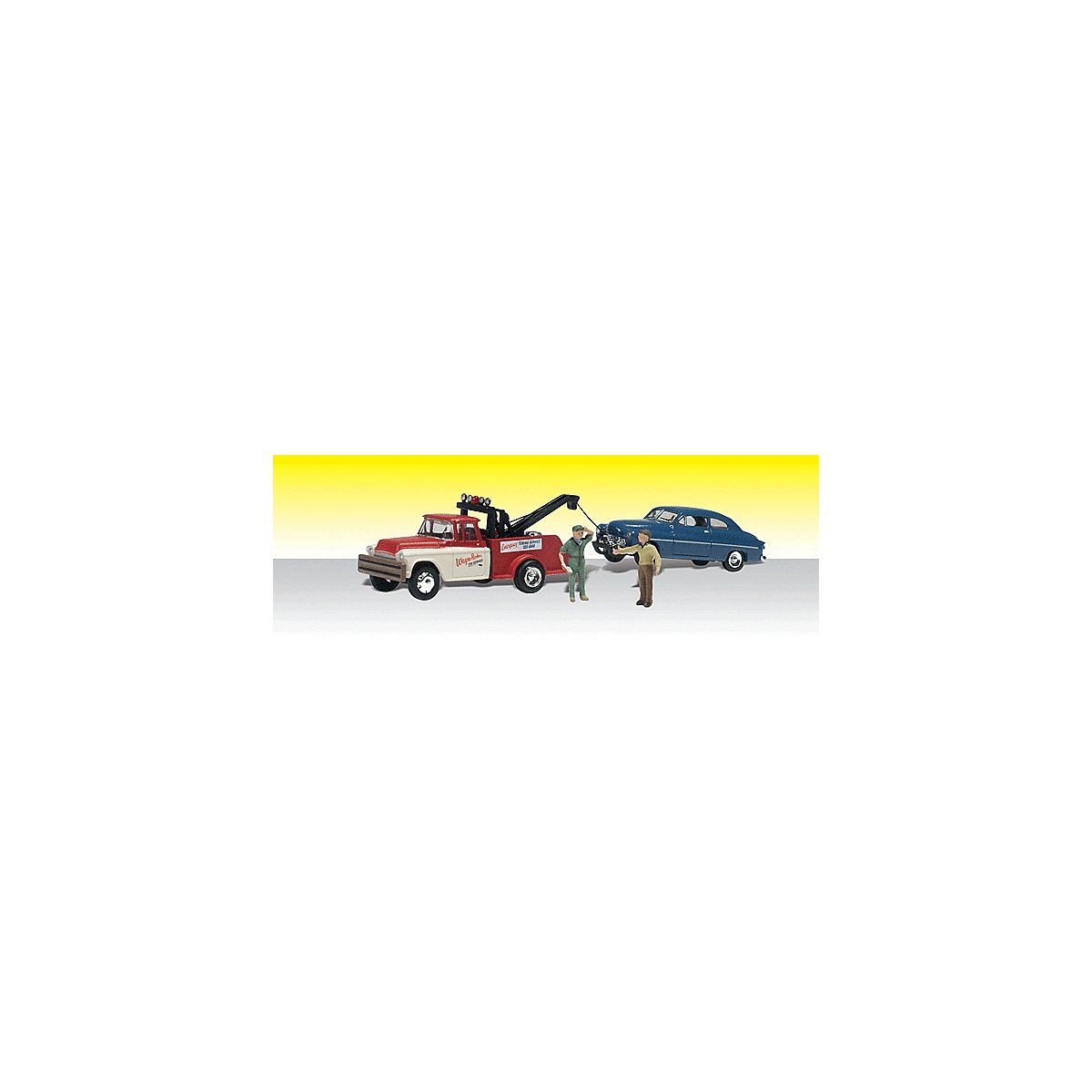 AutoScenes(TM) -- Wayne Recker′s Tow Service, N, Woodland Scenics 5324